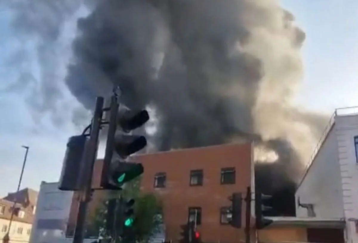 Fire Erupts at Kosher Supermarket in Golders Green, North London