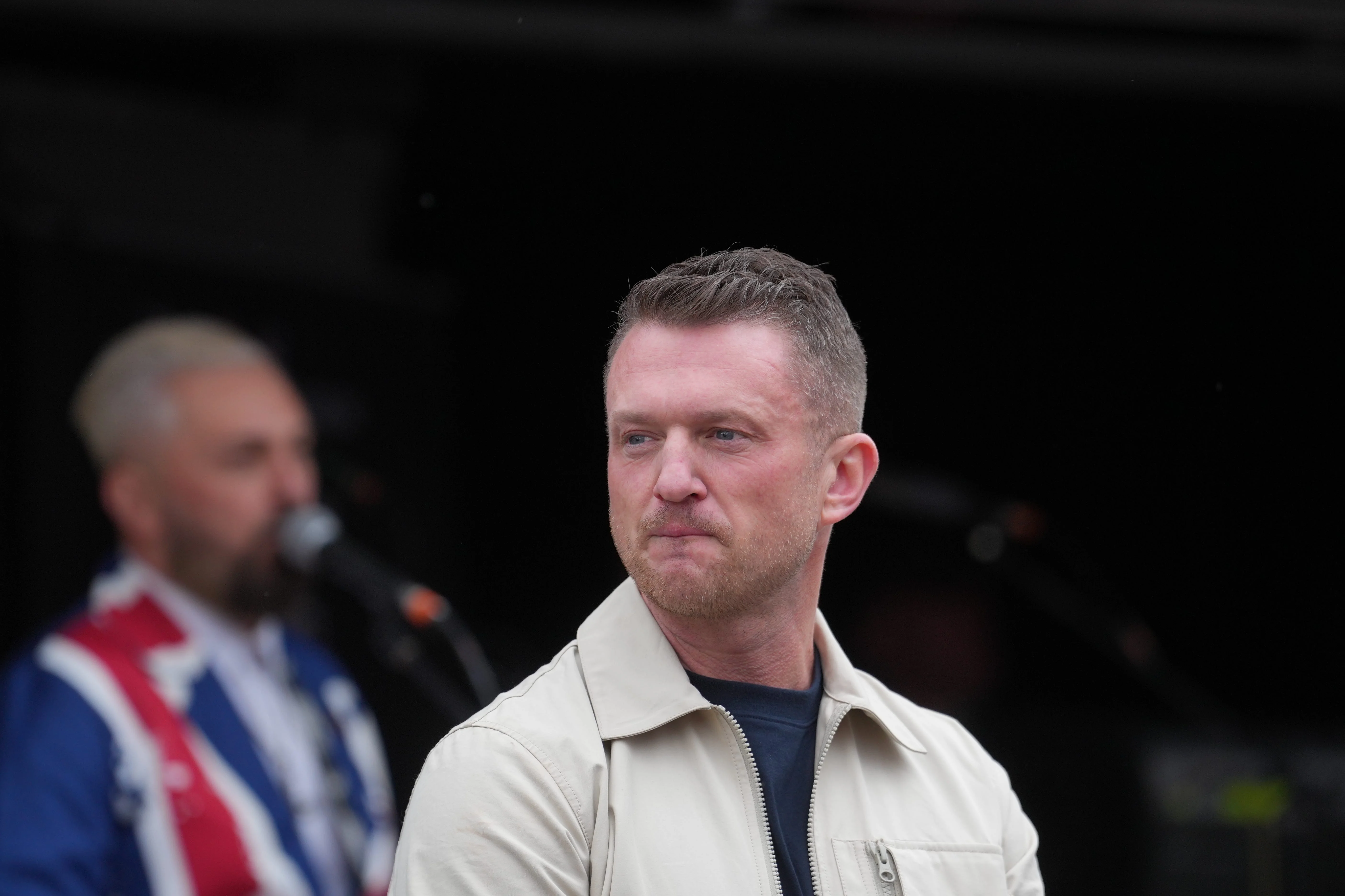 Tommy Robinson organised the United the Kingdom rally in May