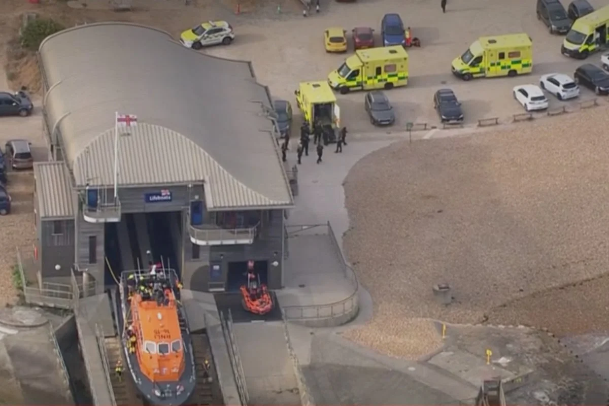 Three members of same family die after incident in sea off Sussex coast