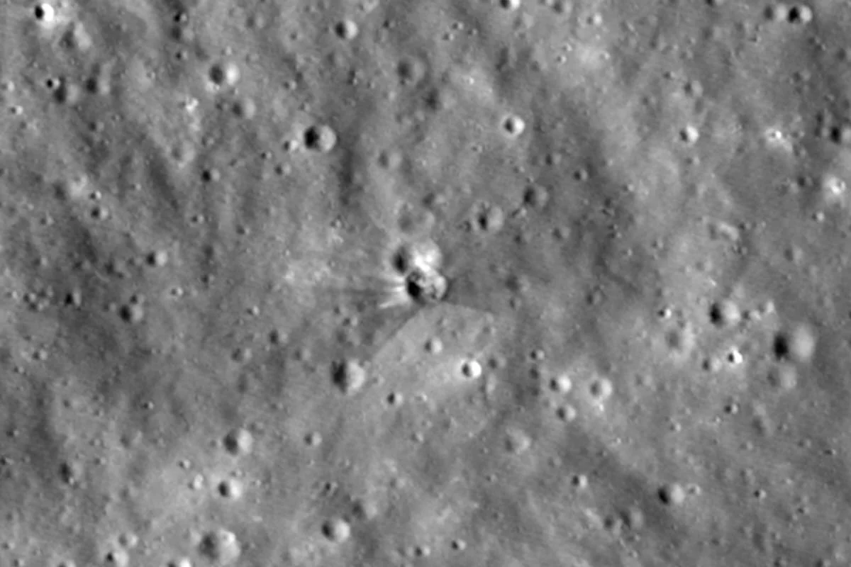 SpaceX Moon Crash