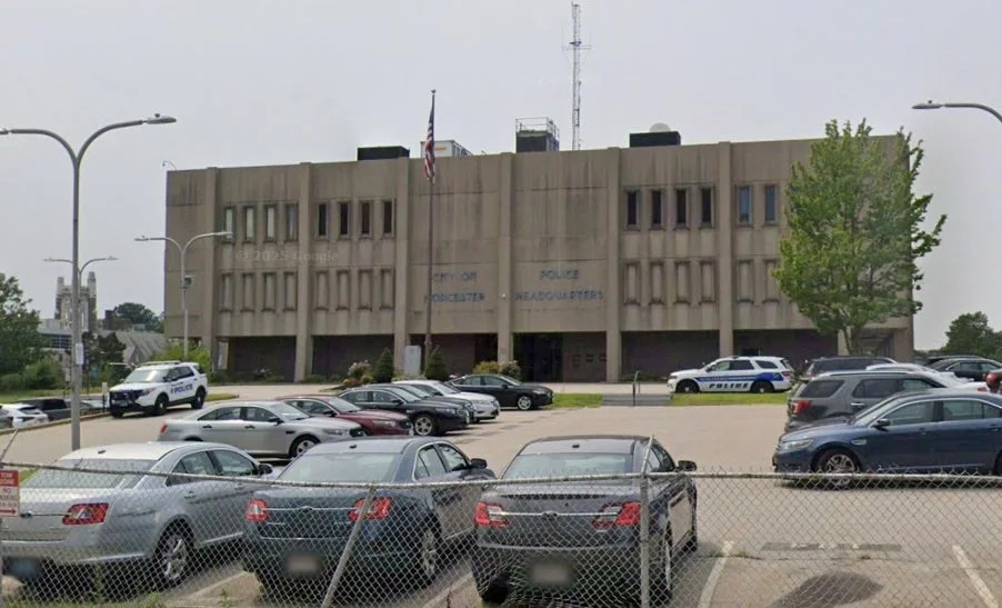 The man who died was a police officer in the local Worcester Police Department, according to media outlets