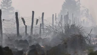 WWII munitions blast fears as fires smolder underground