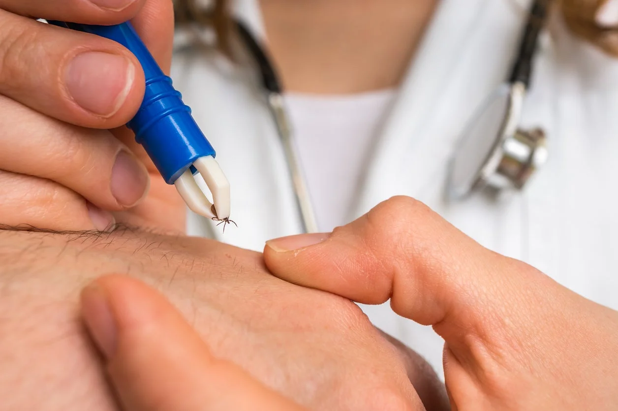 The virus can incubate anywhere from one to nine days following a tick bite