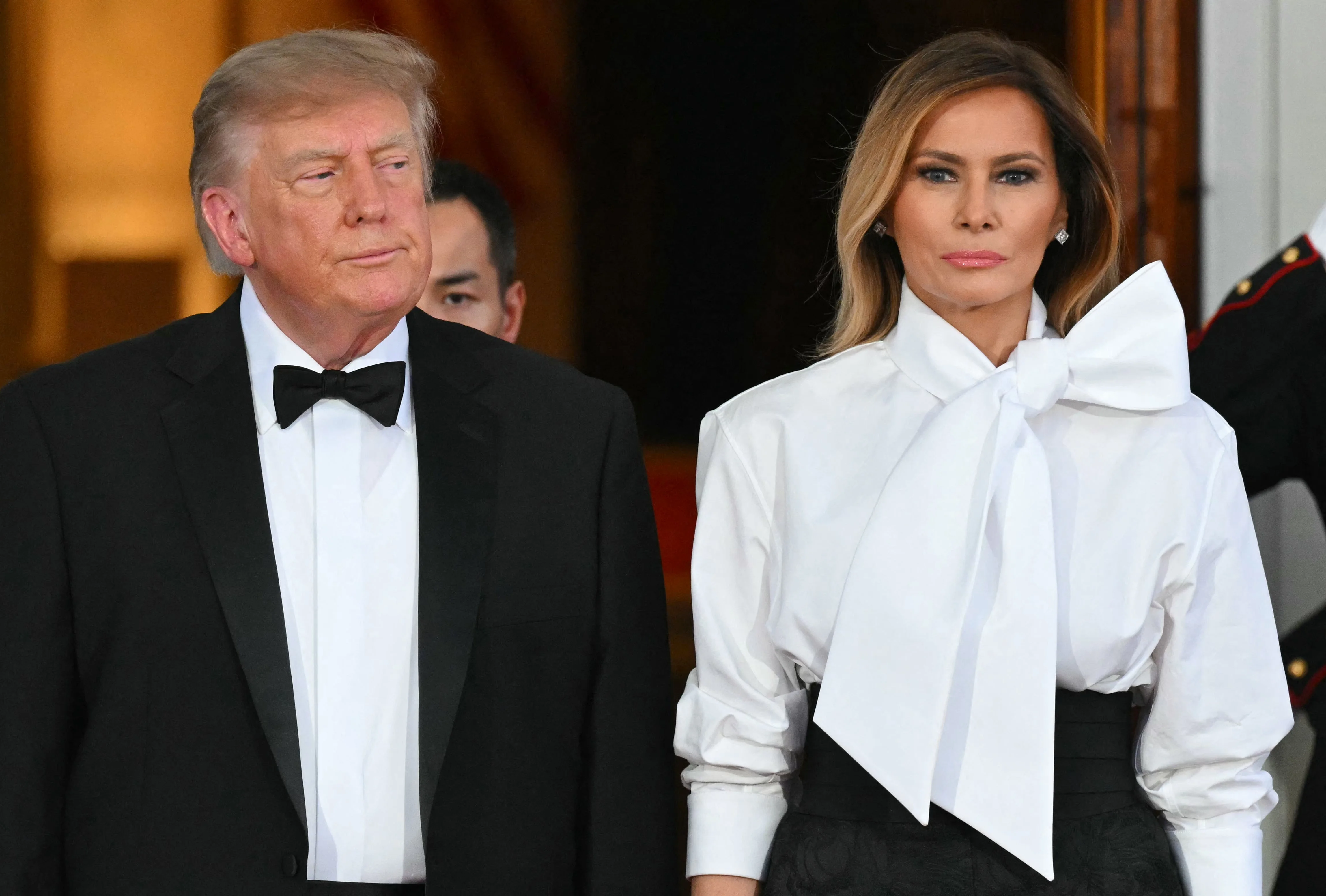 Harp was the only woman in the ‘national politics’ section whose entry included a photograph. Melania Trump, Usha Vance and Susie Wiles were listed without photos