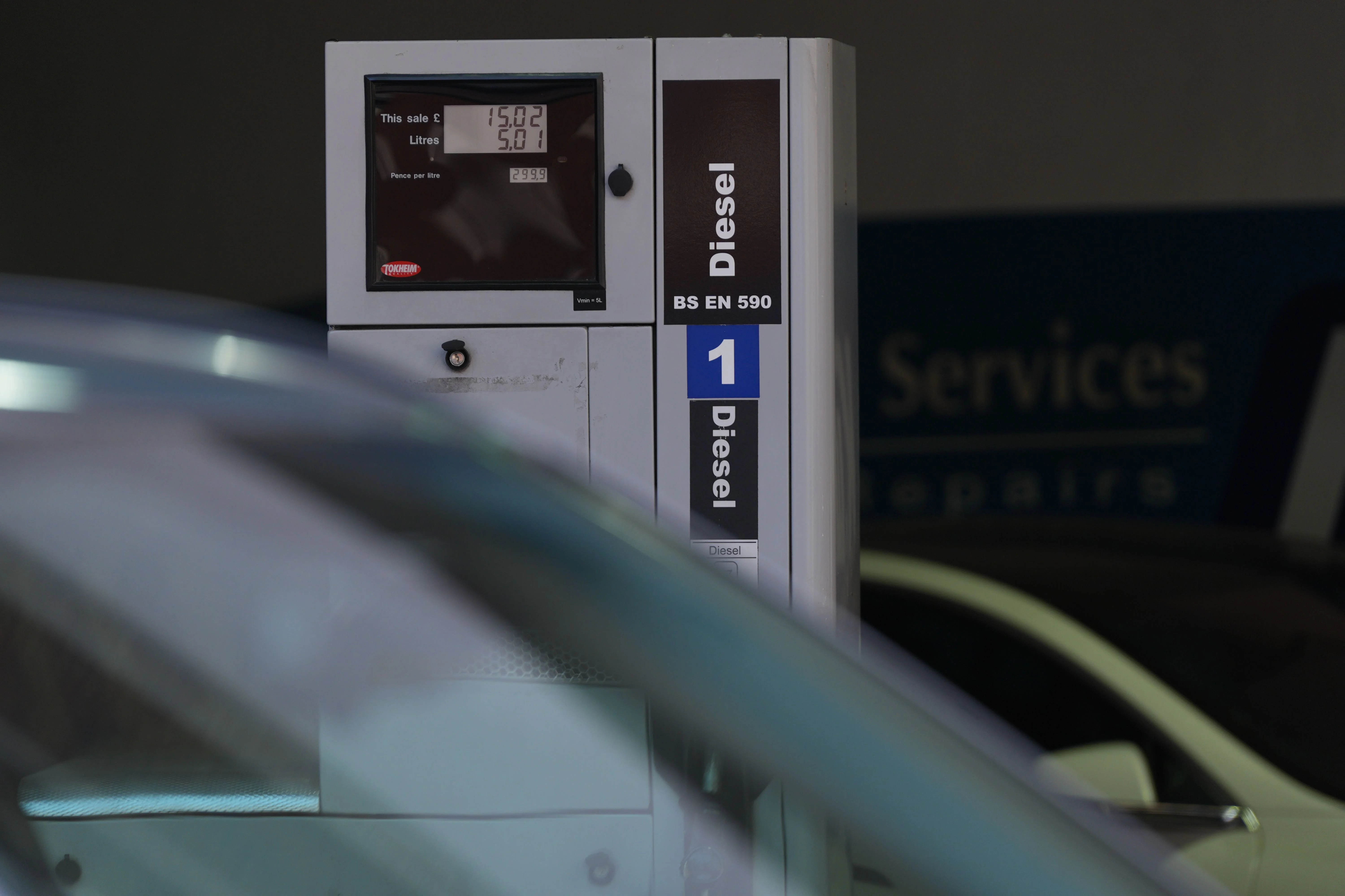 Experts said releasing diesel stocks would be a short-term buffer against price rises (Yui Mk/PA)