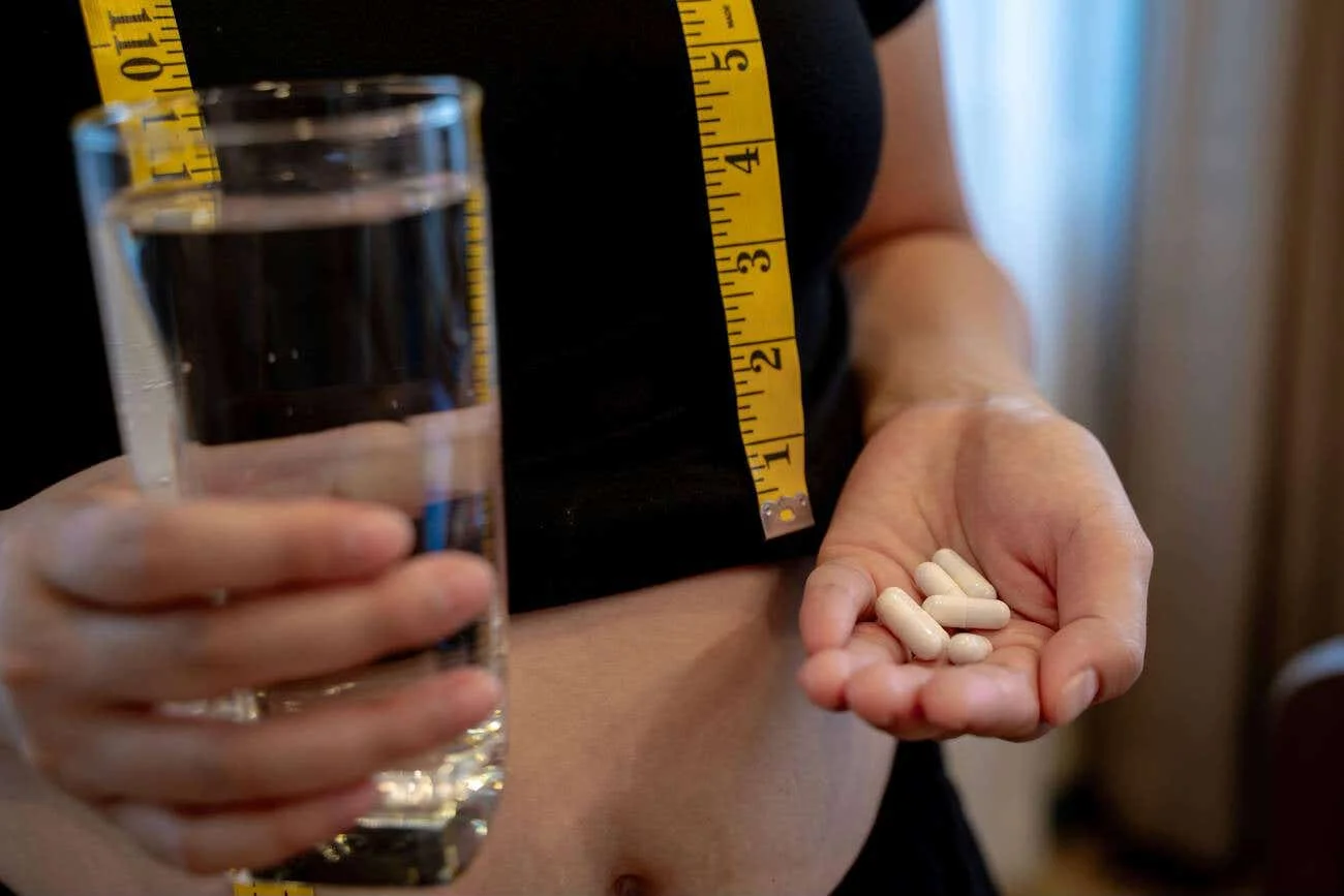 Simple Online Pharmacy and Pharmacy Online advertised oral GLP-1 treatments through social media ads and on their websites, including by inviting people to join waiting lists, register their interest and pre-order treatment (Alamy/PA)