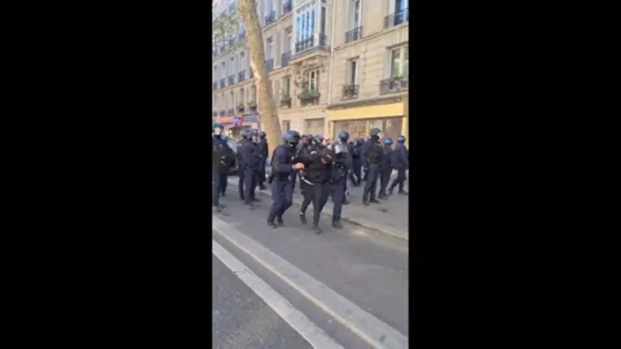 France: Police Detain Protesters in Paris Amid Ongoing Student Demonstrations