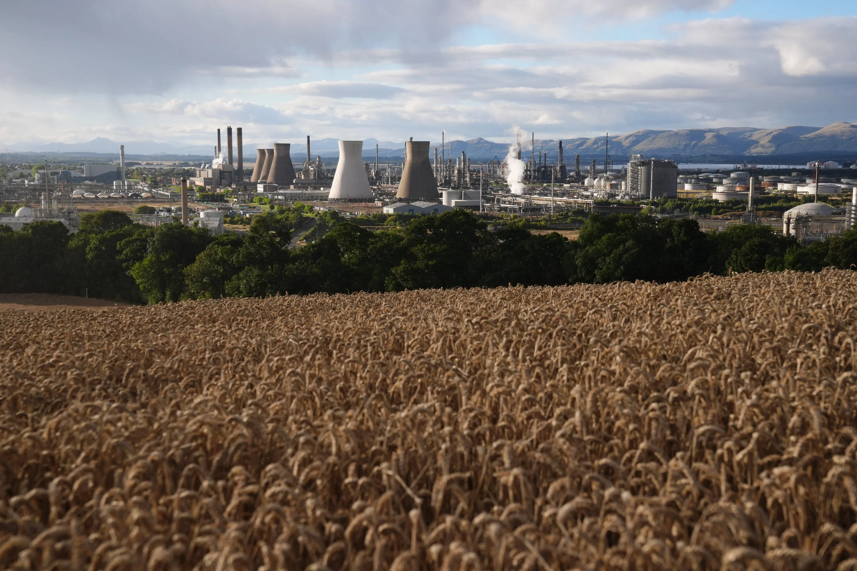 The proposed closure of the chemical plant comes a year after the Grangemouth oil refinery closed (Andrew Milligan/PA)