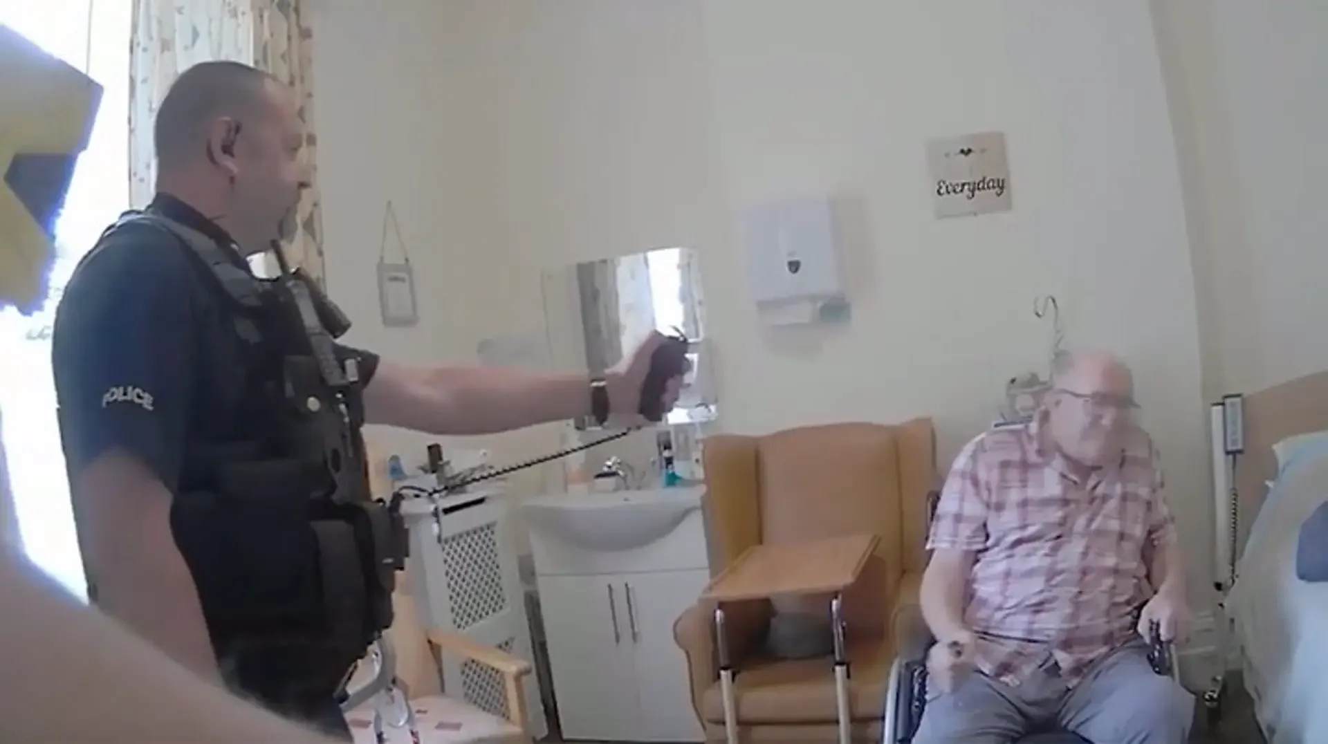 93-year-old care home resident pepper-sprayed and Tasered by police